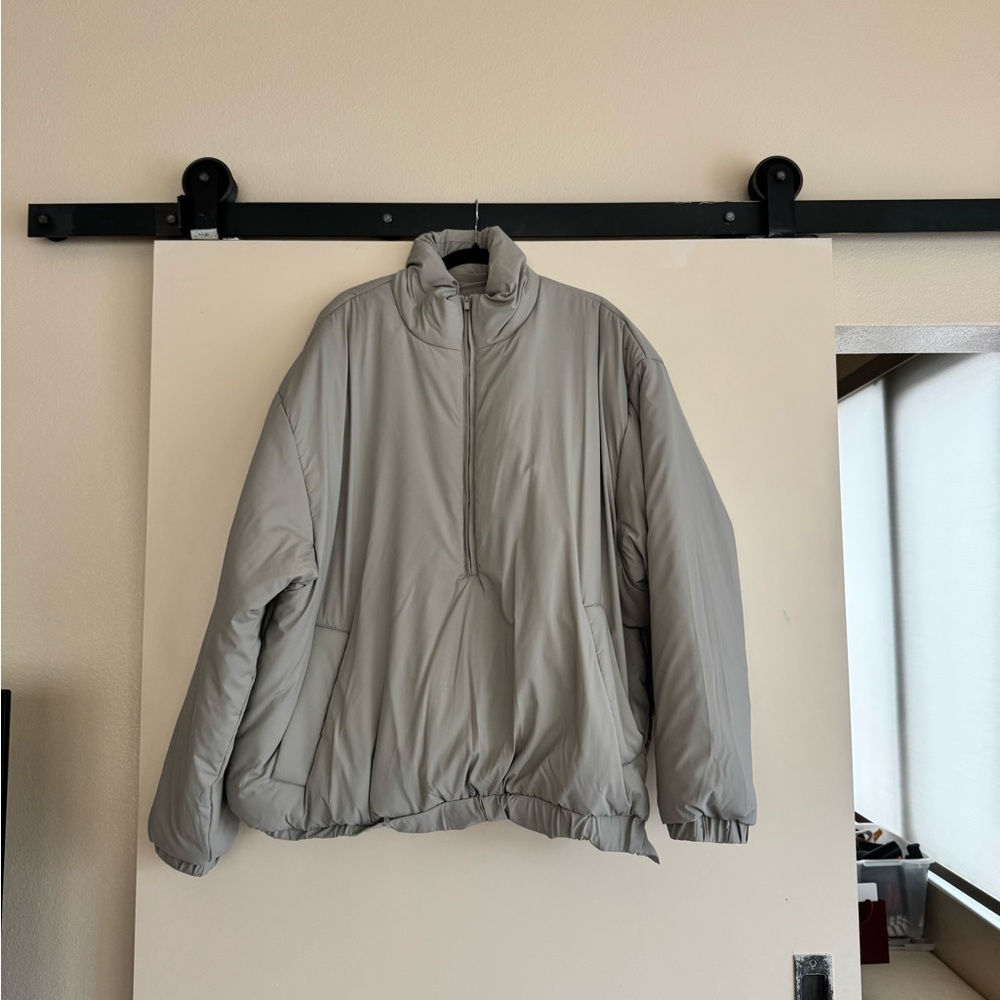 Essentials Fear of God  Nylon half zip puffer jacket - Picture 3 of 14